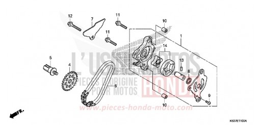 OIL PUMP SH300AJ de 2018
